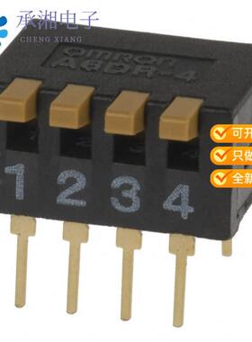 正品A6DR-4100原装SWITCH PIANO DIP SPST 30MA 30V
