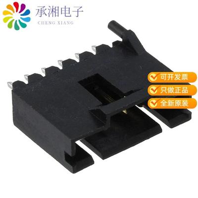 正品5-104809-5原装CONN HEADER VERT 6POS 2.54MM