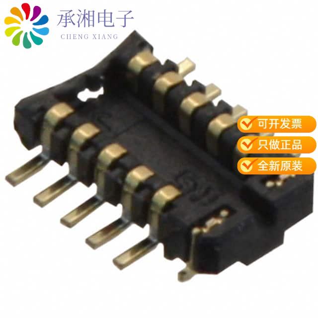 正品BM10B(0.8)-10DP-0.4V(51)原装CONN HDR 10POS SMD