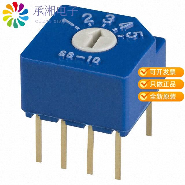 正品SS-10-15SPE原装SWITCH ROTARY DIP SP5T 100MA 5V