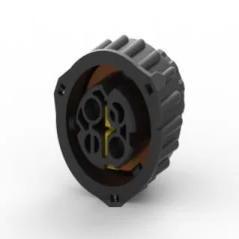 正品1-1813099-3原装CONN PLUG HSNG FMALE 2POS INLINE