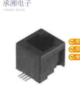 正品1982198-1原装CONN MOD JACK 4P4C VERT UNSHLD