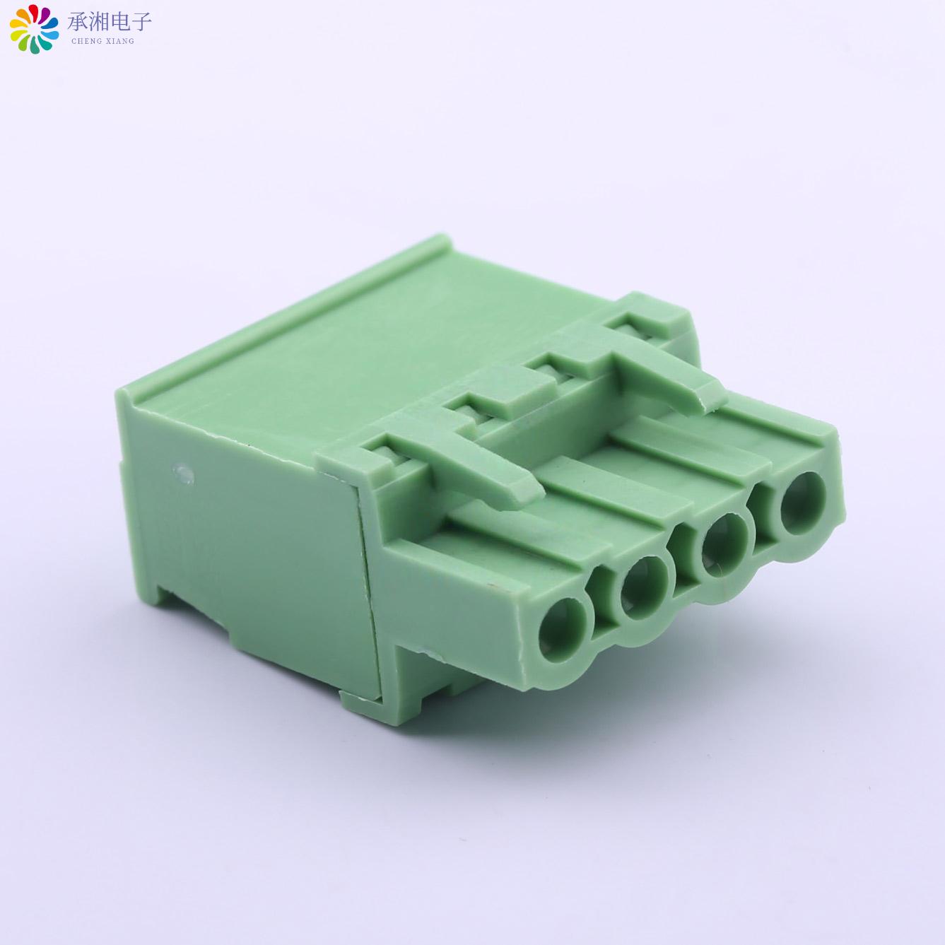 正品WJ2EDGKB-5.08-4P原装插拔式接线端子 4Pin 间