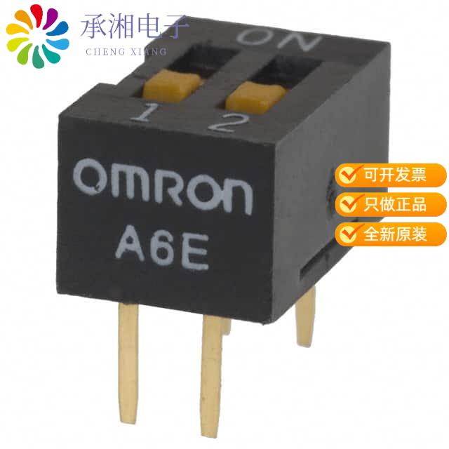 正品A6E-2101-N原装SWITCH SLIDE DIP SPST 25MA 24V