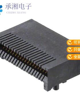 正品1761987-9原装CONN MINI SAS RCP 38P SLD RA SMD