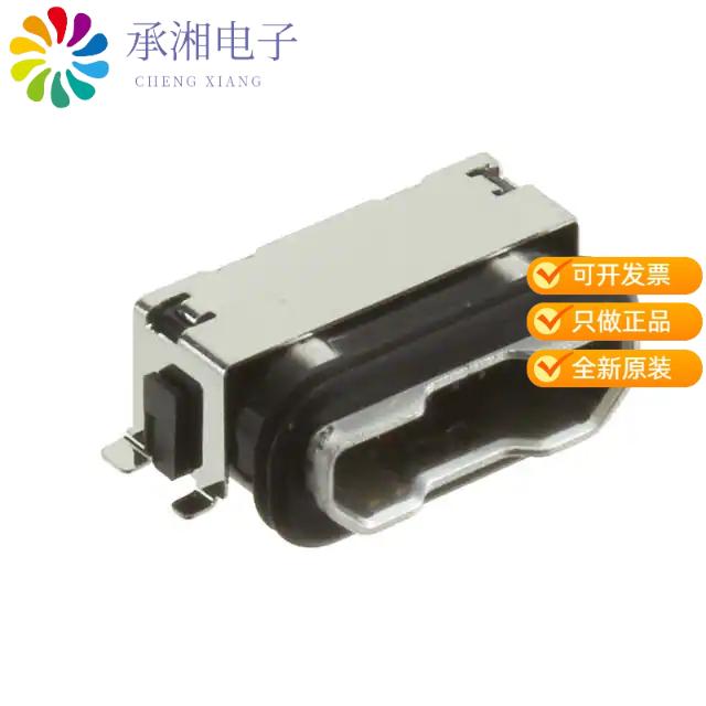 正品UB-MC5BR3-SDWP604-4S-TF原装CONN RCP  USB B 5PO