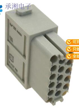 全新09140173101正品MODULE FEMALE 17POS CRIMP