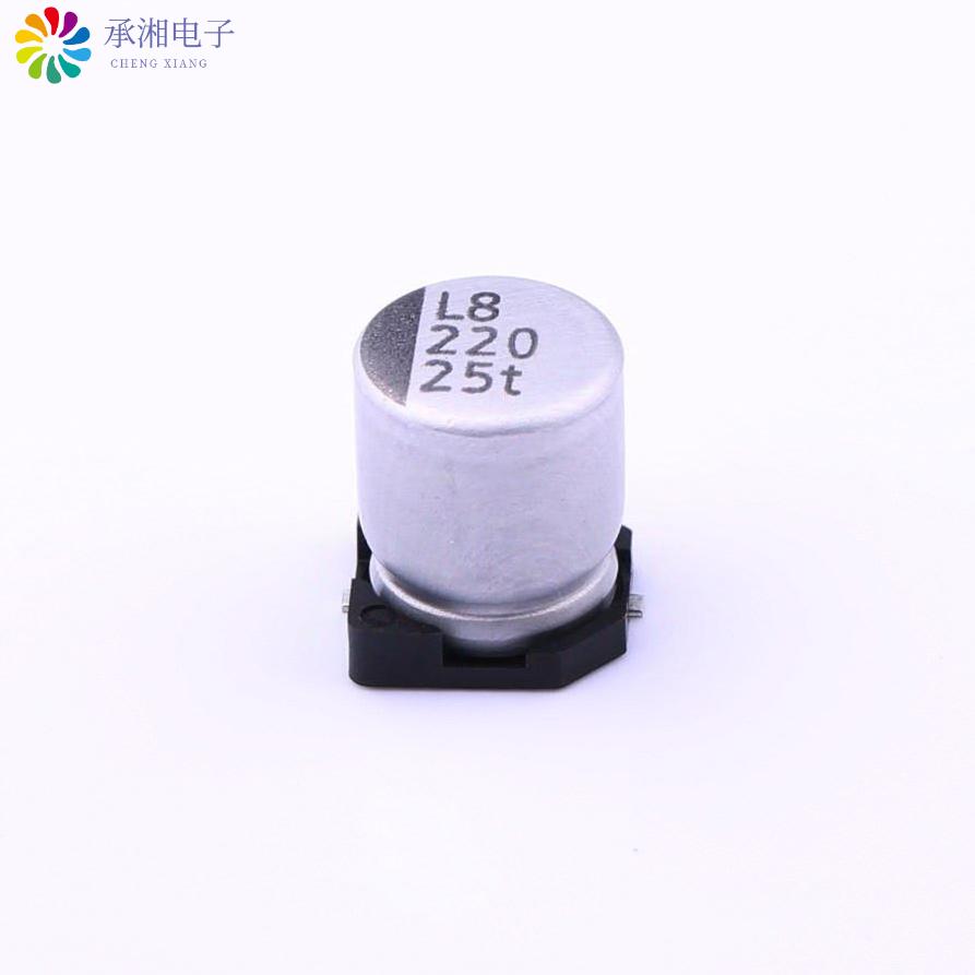 正品VZT221M1ETR-0607原装贴片铝电解电容 ±20% 160mΩ