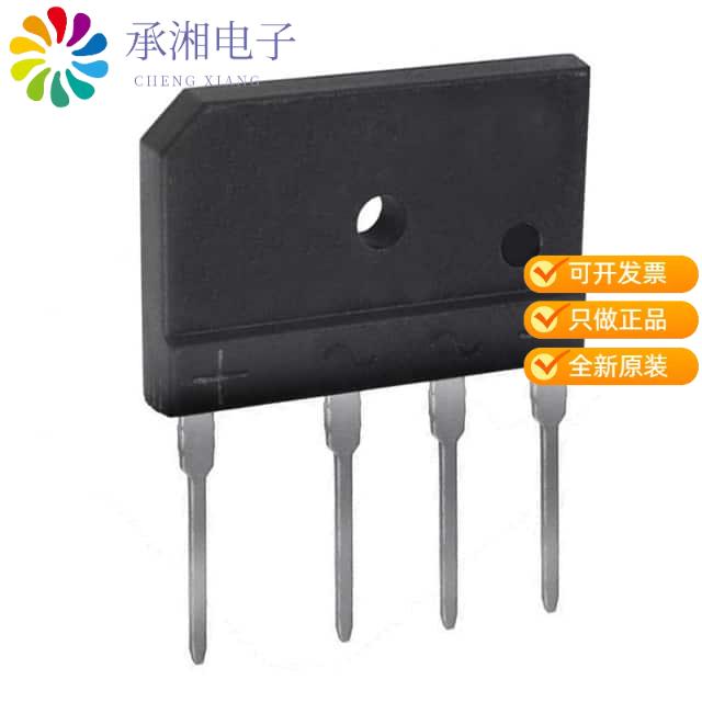 正品GBJ601-F原装BRIDGE RECT 1PHASE 100V 6A GBJ