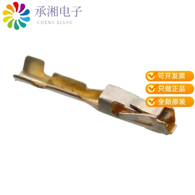 全新167042-1正品CONTACT SCKT SGNL 28-32AWG GOLD - 实物图