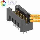 CONN 正品 D原装 107 VERT HEADER TFM 14POS 1.27MM