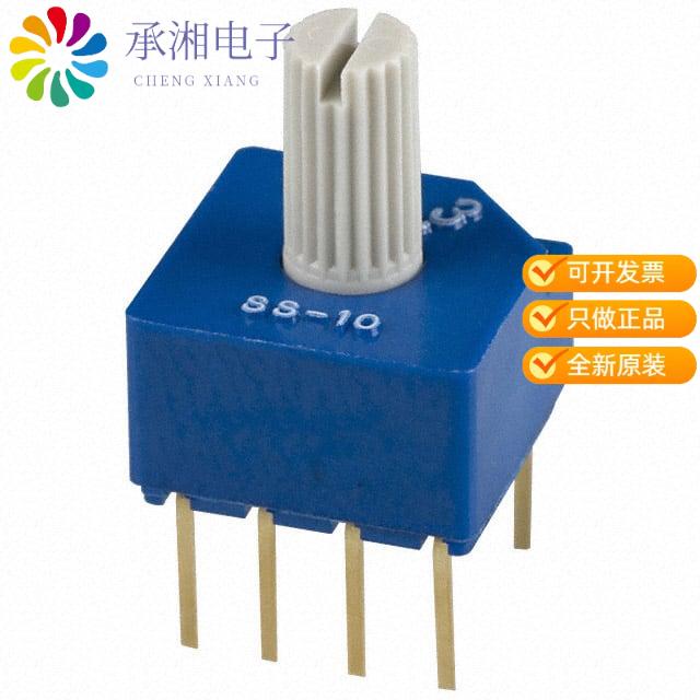 正品SS-10-23NP-LE原装SWITCH ROTARY DIP DP3T 100MA 5V