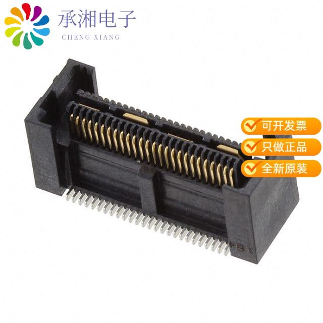 正品QFS-026-06.25-SL-D-A原装CONN RCPT 52POS SMD GOLD