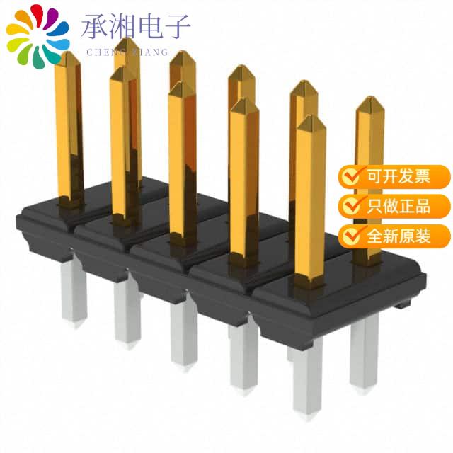 正品XJ8C-1011原装CONN HEADER VERT 10POS 2.54MM