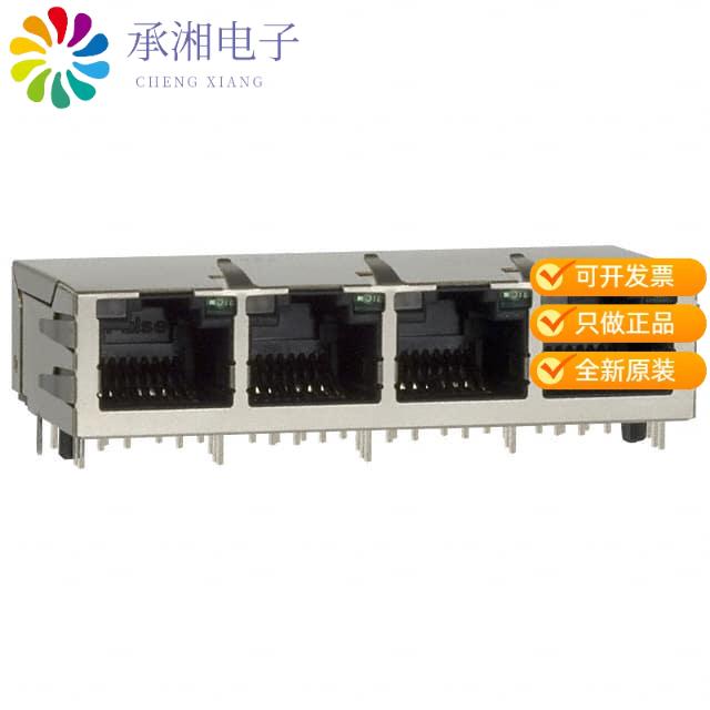正品JG0-0032NL原装CONN JACK 4PORT 100 BASE-TX PCB