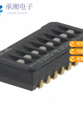 全新CHS-08TA正品SWITCH SLIDE DIP SPST 100MA 6V