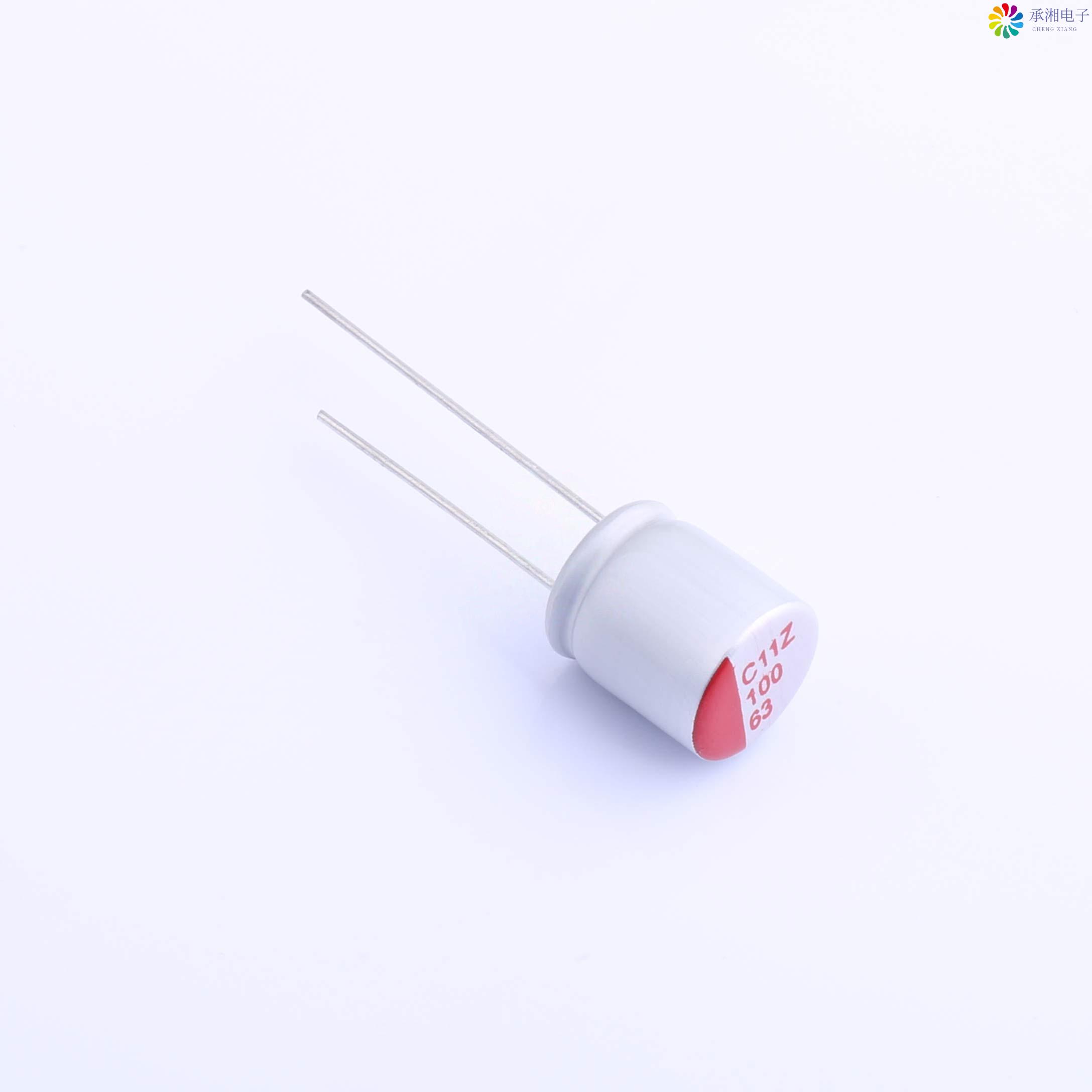 正品SPZ1JM101G12O00RAXXX原装铝聚合物电容器 ±20% 30