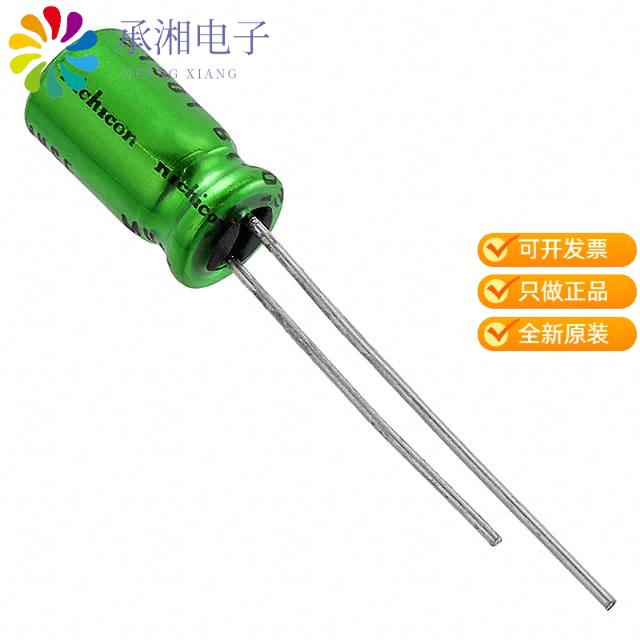 正品UES1V100MEM原装CAP ALUM 10UF 20% 35V RADIAL