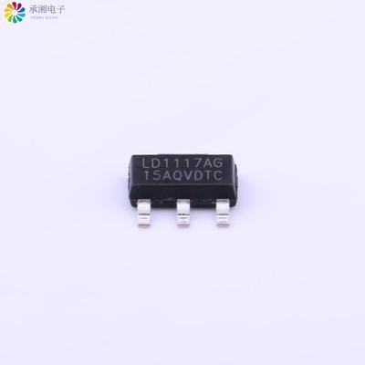 正品LD1117AG-15-AA3-A-R原装低压降固定和可调正