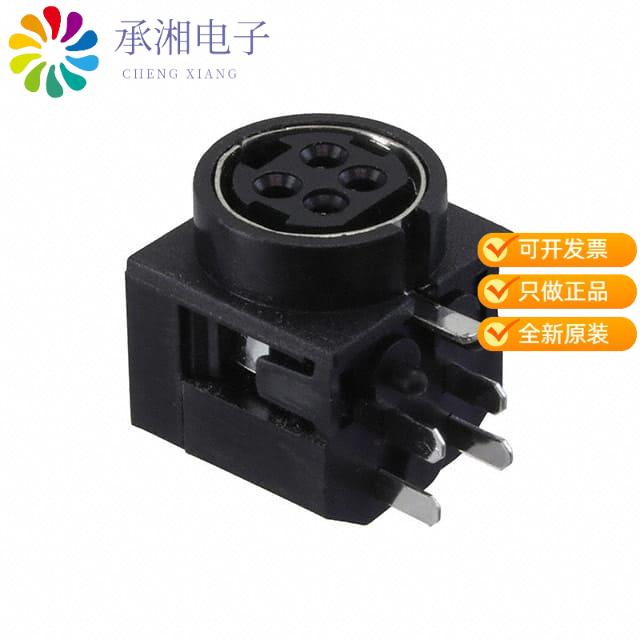 正品KPJX-4S原装CONN JACK FMALE 4POS TIN SOLDER