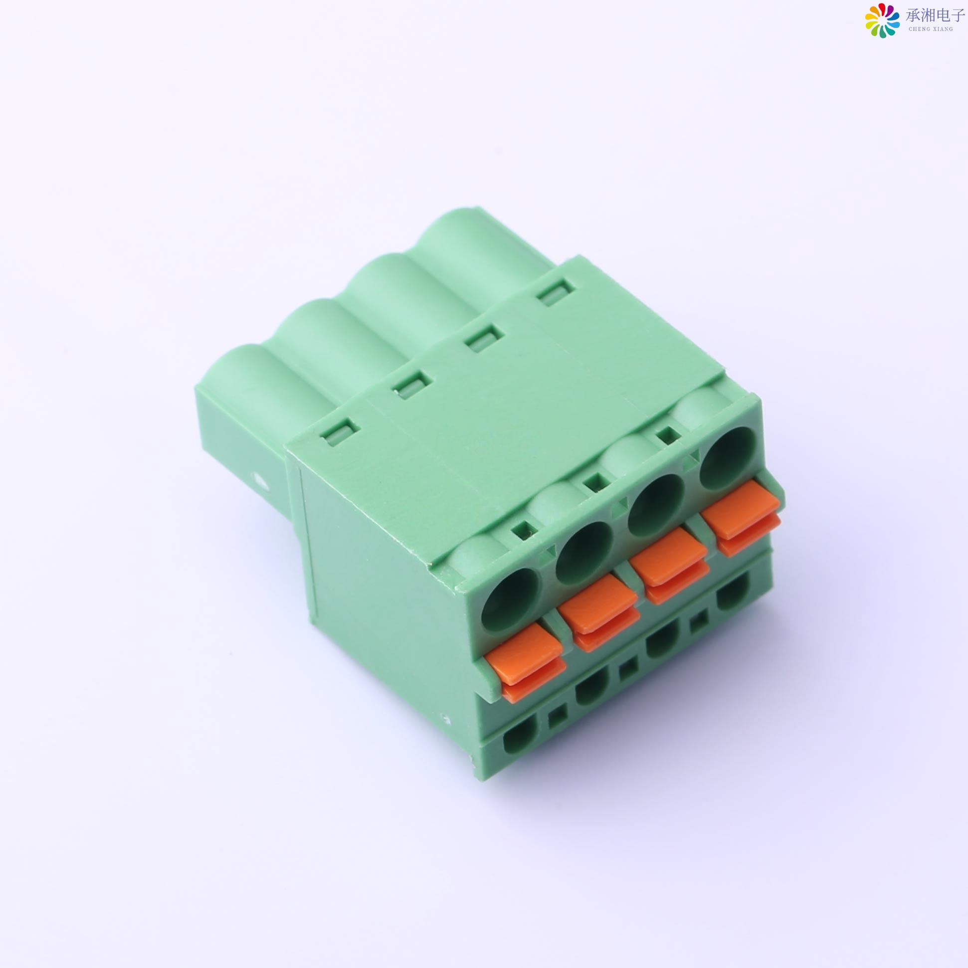 正品DB2EKD-5.08-4P-GN原装5.08mm 排数:1 每排P数:4