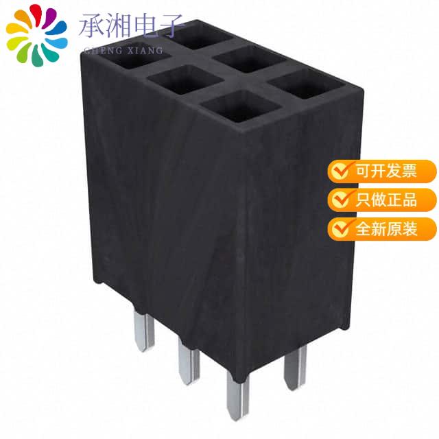 正品SSW-103-01-F-D原装CONN RCPT 6POS 0.1 GOLD PCB