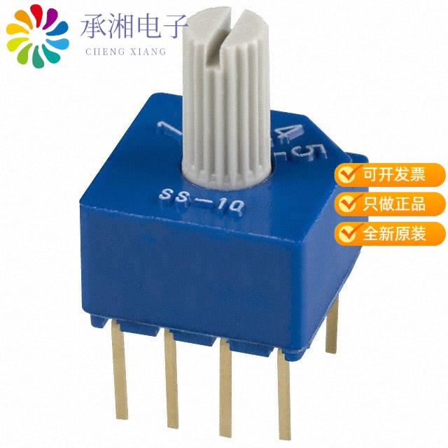 正品SS-10-15SP-LE原装SWITCH ROTARY DIP SP5T 100MA 5V