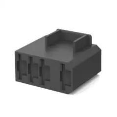 全新1-520987-4正品CONN RCPT HOUSING 4POS BLACK