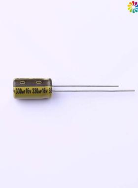 正品LKMC1101C331MF原装直插铝电解电容 ±20% 16V 330µ