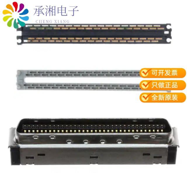 正品10168-6010EC原装CONN PLUG 68POS STR IDC