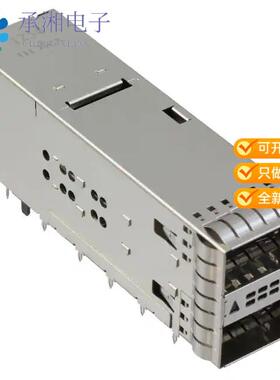 正品1717221002原装CONN ZQSFP+ RCPT CAGE 2X1 76P RA