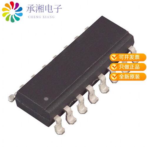 全新ILQ2-X009T正品OPTOISO 5.3KV 4CH TRANS 16SMD