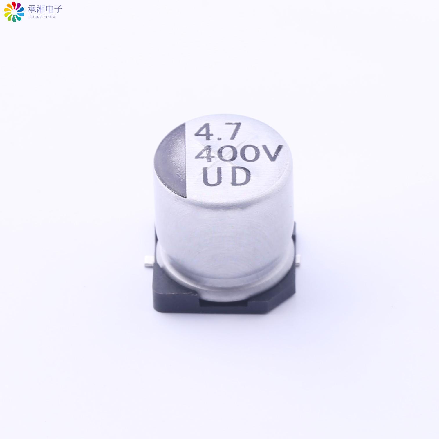 正品UD2G4R7M1010原装贴片铝电解电容 ±20% 400V 4.7μF