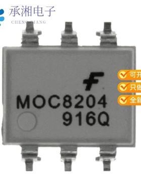 正品MOC8204SR2M原装OPTOISO 4.17KV TRANS W/BASE 6SMD