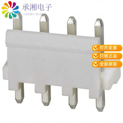 正品1-1123723-4原装CONN HEADER VERT 4POS 3.96MM