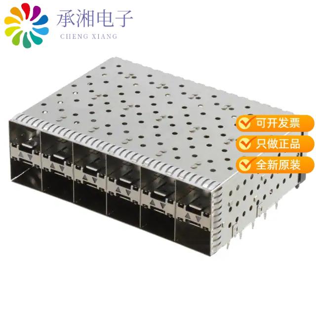 正品2007562-6原装CONN SFP+ RCP W/CAGE 2X6 240P RA