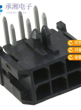 全新0430450601正品CONN HEADER R/A 6POS 3MM