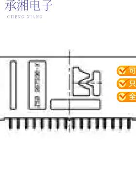 正品967598-1原装CONN HEADER VERT 32POS 2.54MM
