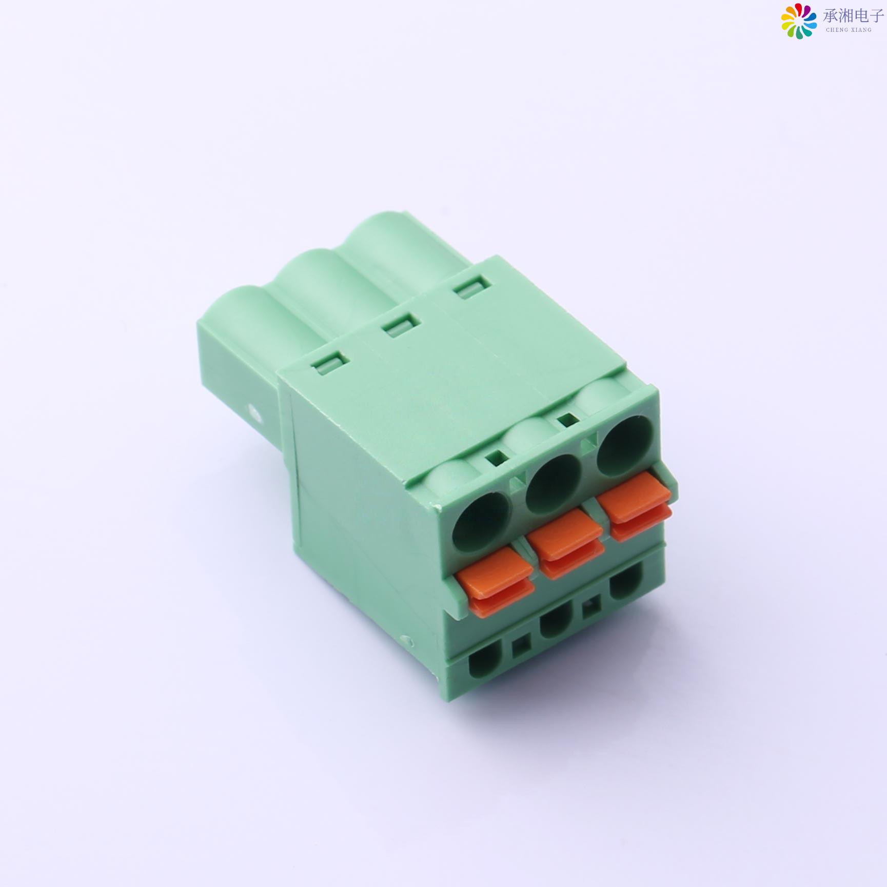正品DB2EKD-5.08-3P-GN原装5.08mm 排数:1 每排P数:3