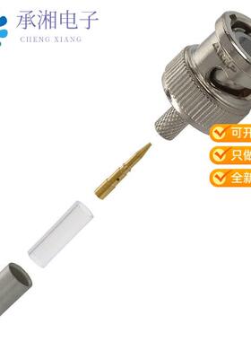正品2-5221128-1原装CONN BNC PLUG STR 50 OHM CRIMP