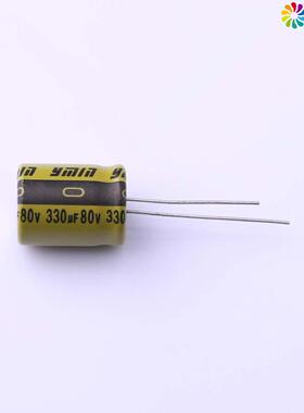 正品LKML1601K331MF原装直插铝电解电容 ±20% 80V 94mΩ