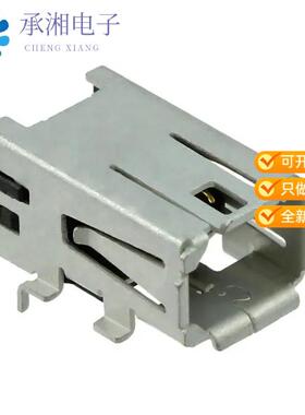正品1981080-1原装CONN IND MINI I HEADER 8P SMD RA