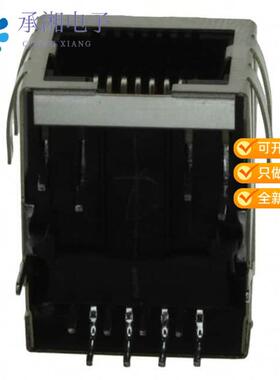 全新J00-0051NL正品CONN JACK 1PORT 10 BASE-TX PCB