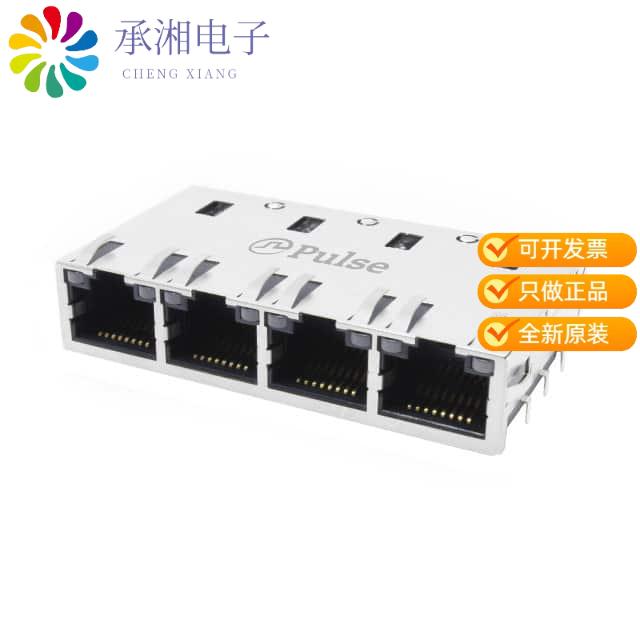 正品JT8-4000HL原装CONN JACK 4PORT 10G BASE-T PCB