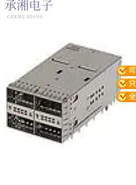 正品1717221003原装CONN ZQSFP+ RCPT CAGE 2X1 76P RA