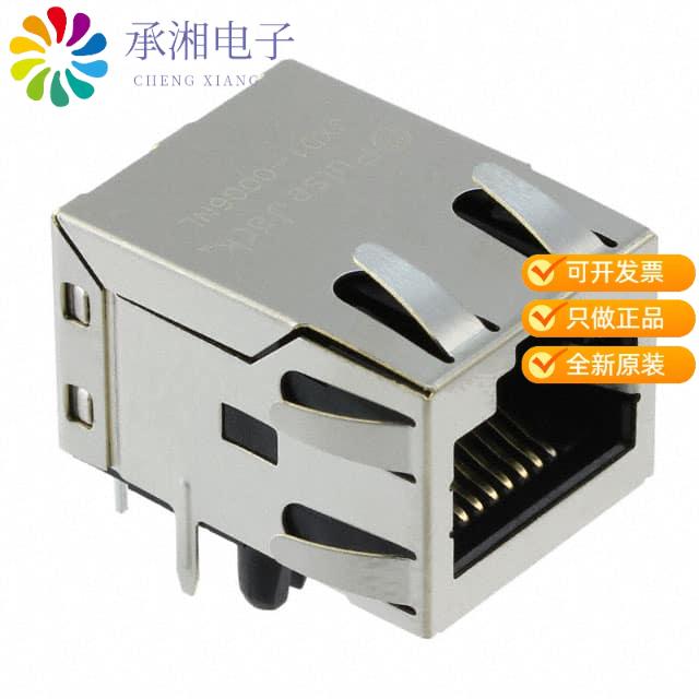 正品JXD1-0006NL原装CONN JACK 1PORT 100 BASE-TX PCB