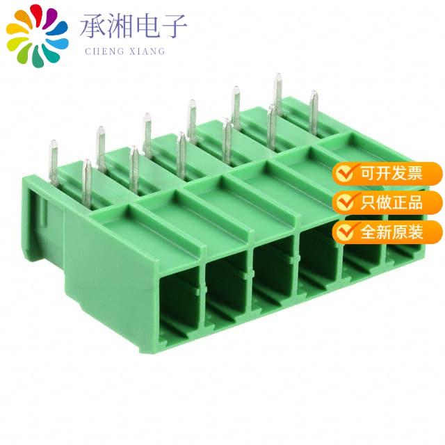 正品1804836原装TERM B HDR 6POS 90DEG 7.62MM