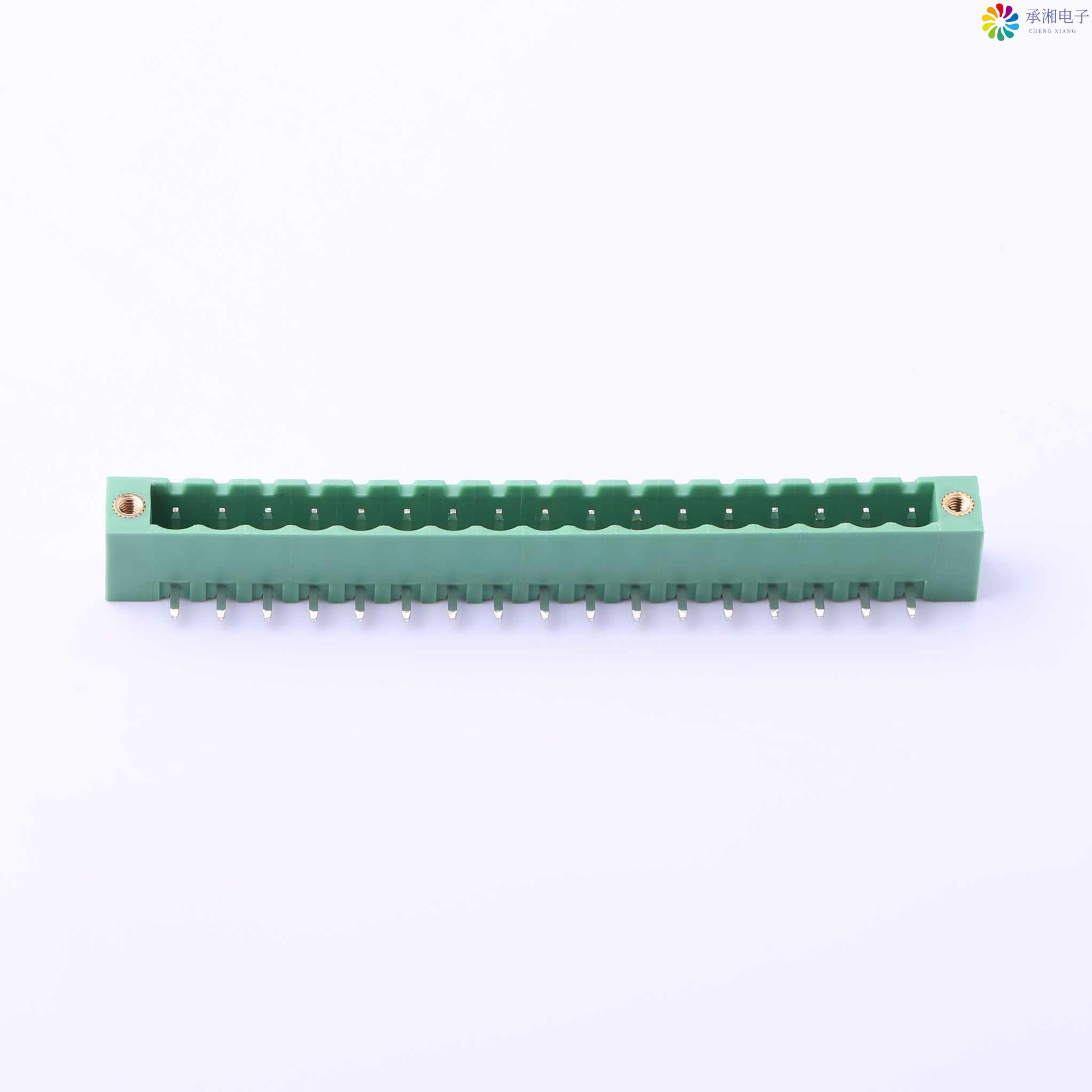 正品DB2ERM-5.08-17P-GN原装5.08mm 排数:1 每排P数: