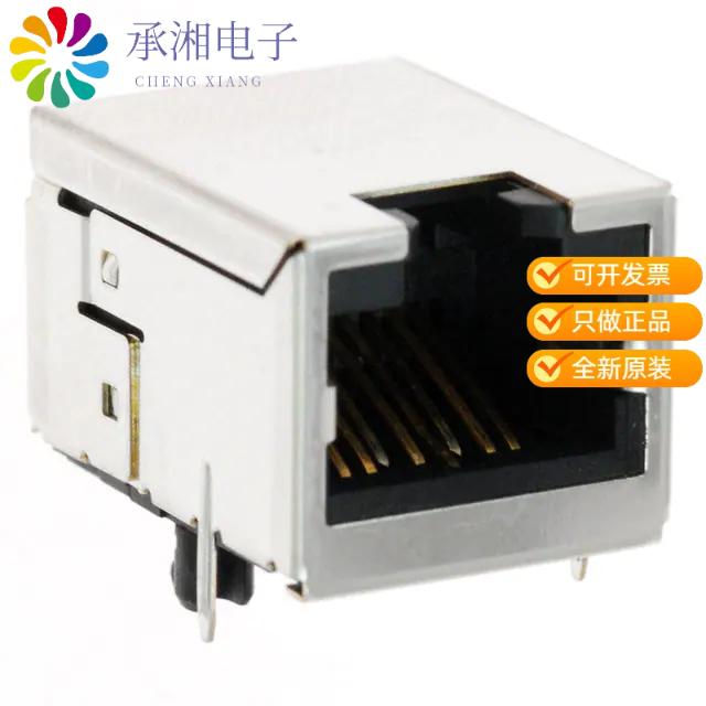 正品SS-60000-009原装CONN MOD JACK 8P8C R/A SHIELDED