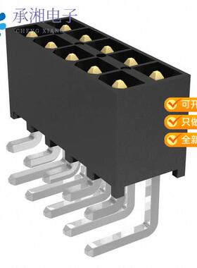 正品IPT1-105-01-L-D-RA原装CONN HEADER R/A 10POS 2.